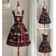Miss Point Strawberry Pictorial Blouse Salopette JSK and One Piece(Reservation/2 Colours/Full Payment Without Shipping)
